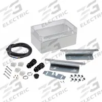 Weather Shield Enclosure: M9000 (MPN M9000-300). Key specifications — Manufacturer Part Number: M9000-300; Compatible with Brand: Johnson Controls; Compatible with Series: M9000; Product Type: Weather Shield Enclosure; Includes: Anti-Rotation Pin; Brand: JOHNSON CONTROLS.