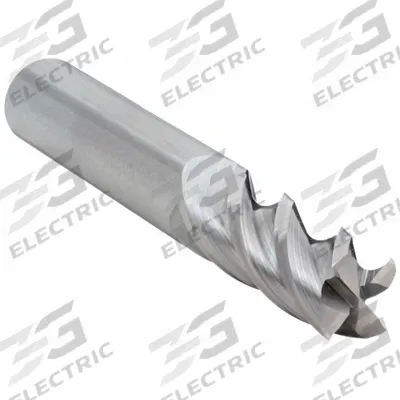 CLEVELAND Square End Mill: Carbide, 4 Flute, 5/16" Mill Dia, 1/2" LOC, 2" OAL (MPN C60021) - Fast-Cutting Carbide Square End Mills