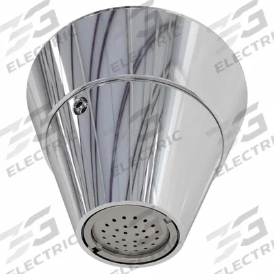 BESTCARE Fixed Showerhead: WHD, 1.5 gpm Fixed Showerhead Flow Rate, Brass - Replacement Shower Heads for Institutional Showers