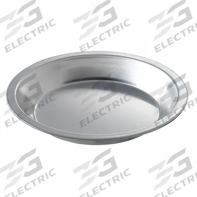 CHICAGO METALLIC Pie Pan: Pie Pan Pan, Aluminum, Uncoated, 7 15/16 in Overall Dia - Pie Pans