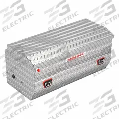WEATHER GUARD Utility Chest Truck Box: Utility Chest Truck Box, Aluminum, 20 in Overall Dp, Silver (MPN 614-0-04). Key specifications — Brand: WEATHER GUARD; Color: Silver; Latch Type: Push Button.