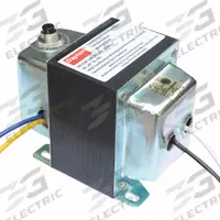 DAYTON Class 2 Transformer: 60 VA Power Rating, 120V AC/208V AC/240V AC/480V AC, 24V AC, Foot (MPN 4VZF2). Key specifications — Brand: DAYTON; Connection - Primary: Wire Lead; Connection - Secondary: Wire Lead; Input Voltage: 208V AC; Mounting: Foot; Output Voltage: 24V AC.