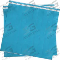 ID Wristband: No Legend, 10 in Overall Lg, 1 in Overall Wd, Tyvek®, Blue, 500 PK (MPN 95100). Key specifications — attr1126094: Blue.