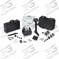 FLIR Videoscope Kit: 1280 x 720, 30 m Shaft Lg, 30 mm Shaft Dia, 30 mm Camera Dia, Videoscope Kit (MPN VS80-KIT-10). Key specifications — Brand: FLIR; Camera Pixel Resolution: 1280 x 720; Includes: Hard Cases; Includes Probe: Camera Probe Included; Display Portability: Fixed; Camera Probe: Included.