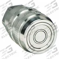 PARKER Hydraulic Quick Connect Hose Coupling: 3/8 in Coupling Size, High Pressure Stainless Steel (MPN SH71-3C6-6FV). Key specifications — Seal Material: Fluorocarbon; Body Material: High Pressure Stainless Steel; Brand: PARKER.