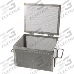 MARLIN STEEL WIRE PRODUCTS Parts Washer Basket: Rectangular, Steel, Silver, 10 9/16 in Basket Lg (MPN 00-00368228-81). Key specifications — Handle Included: Handle Not Included; Stackable: Not Stackable; Lid Included: Lid Included; Brand: MARLIN STEEL WIRE PRODUCTS.