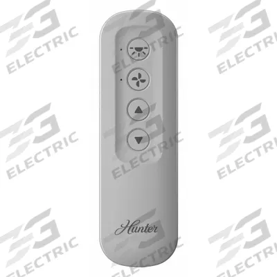 HUNTER Speed and Light Control: 6 3/8 in Lg, Casablanca/Hunter Residential Ceiling Fans - Remote Controls
