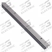 NATIONAL GUARD Door Weatherstripping: Bulb Insert, 8 ft Lg, 1 3/16 in Wd, 1 1/16 in Ht (MPN 137SA-96). Key specifications — Insert Material: Silicone; Flange Material: Aluminum; Brand: NATIONAL GUARD.