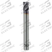 OSG Corner Chamfer End Mill: Carbide, TiAlN Coated, 4 Flute, 3/4" Mill Dia, 1" LOC, 0.02" Chf (MPN VG464-7503)