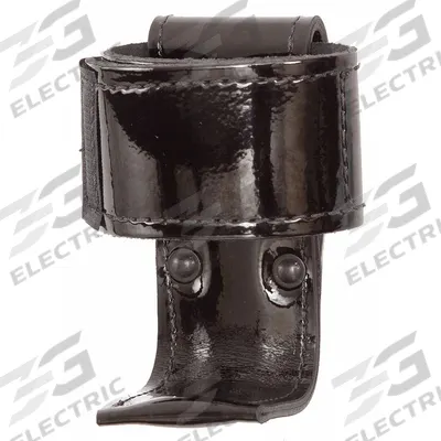 GOULD & GOODRICH, INC. Radio Pouch: Black, Synthetic Polymer, High Gloss - Duty Equipment Pouches