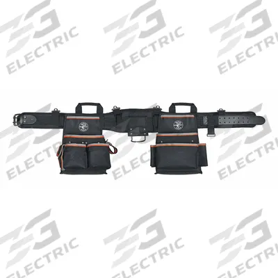 KLEIN TOOLS Tool Belt: 35 in to 39 in Waist Size, Pockets 26 - Tool Belts
