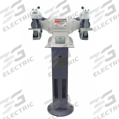 Dayton Bench Grinder with Stand: Variable Speed, 1 1/2 hp, 10 in Max Wheel Dia - Variable-Speed Pedestal Grinders