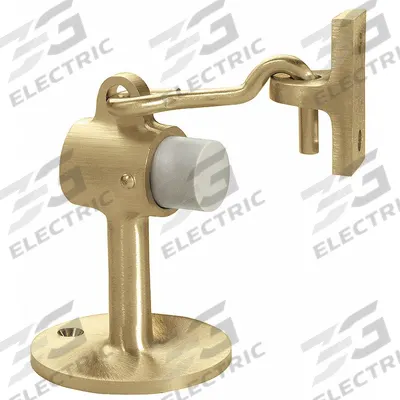 ROCKWOOD Hook-Style Door Holder: Door - Mounted, 1 in Wd, 3 3/4 in Overall Ht - Hook-Style Door Holders