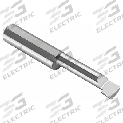 MICRO 100 Boring Bar: Boring, 1/8 in Shank Dia., TiN, 0.0380 in Center to Cutting Tip - Machining