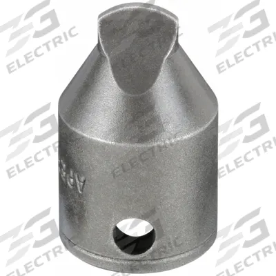 APEX Socket Bit: SAE, #3 Tip Size, 1 in Overall Lg, Fixed Insert, 3/8 in Drive Size - Slotted Hi-Torque Bit Sockets