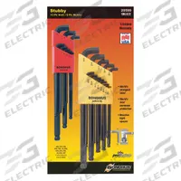 BONDHUS Hex Key Set: 16 or More Pieces, L, Metric and SAE, Single Ball End, Long, 22 Pieces, 1 Tips (MPN 20599). Key specifications — attr1205553: Not Tether Capable; attr1205554: BONDHUS; attr1205568: Black Oxide; attr1293176: 16 or More Pieces.