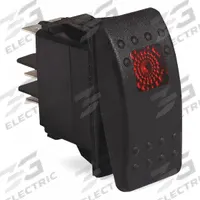 MI-T-M Rocker Switch: Mfr Part # 32-0731, Steel/Plastic/Rubber. Key specifications — Compatible with Manufacturer Model Number: HGM-3508-1E10; Product Type: Rocker Switch; Manufacturer Part Number: 32-0731.