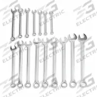 PROTO Combination Wrench Set: Alloy Steel, Satin, 16 Tools, 15° Head Offset Angle, Offset (MPN J1200F-HD). Key specifications — attr309520: Satin; attr309519: Alloy Steel; attr324929: PROTO; attr309522: No; attr309533: Yes.