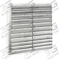 51"H-W 5.75"L Alu Wall Vent Shutter: For 48 in Fan, Double Panel, 51 in H, 51 in W, 2 1/2 in D, Wall (MPN 1C211). Key specifications — Airflow Direction: Horizontal; Blade Type: Flat Blade; Brand: DAYTON; Maximum Air Velocity: 2500 fpm; Mounting Position: Vertical.