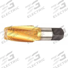 WIDIA GTD Spiral Flute Tap: 1/8"-27 NPT, 4 Flute, Taper Chamfer, Black Oxide Cobalt (MPN VTSFT8003)
