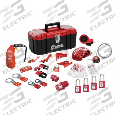 MASTER LOCK Personal Safety Lockout Pouch, Valve/Electrical: Electrical/Valve - Portable Electrical & Valve Lockout Kits