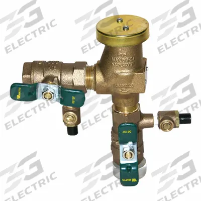 Watts Vacuum Breaker: 1/2 800M4-QT, FNPT x FNPT, For Water Media, 33°F – 140°F - Pressure Vacuum Breakers