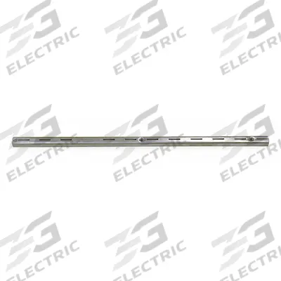 APPROVED VENDOR Single Slotted Standard: Single, 7/8 in x 1/2 in x 96 in, Zinc-Plated - Surface-Mount Slotted Standards