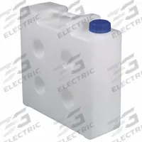 APPROVED VENDOR Jerrican: 10 L, 2.64 gal, Polypropylene, 335 mm x 125 mm x 335 mm, Top Handle, Clear (MPN 0435-1100). Key specifications — Product Type: Jerrican; Brand: APPROVED VENDOR; Shape: Rectangular; Dispenser Type: No Dispensing Mechanism; Basic Material: Plastic; Closure Type: Tamper Evident Screw On Cap; For Use With: Liquids; Includes Closure: Yes.