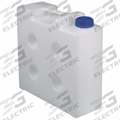APPROVED VENDOR Jerrican: 10 L, 2.64 gal, Polypropylene, 335 mm x 125 mm x 335 mm, Top Handle - Slimline Carboys