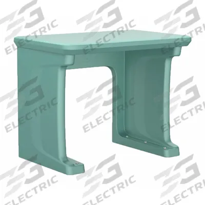 CORTECH Freestanding Desk: Aqua, 29 in Overall Ht, 36 in Overall Wd, 24 in Overall Dp - Floor-Mount Desks