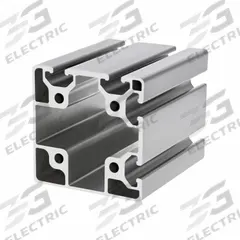 T-Slot Framing System Profiles: Square, 40 Series, Smooth, Quad, 3 m Nom Lg, 80 mm x 80 mm, 4 Slots (MPN 40-8084-LITE-3M). Key specifications — Brand: 80/20; Material: Aluminum.