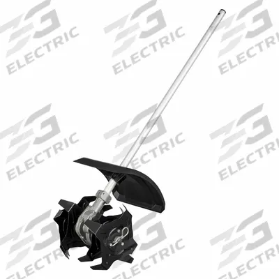 MILWAUKEE Cultivator Attachment: 10 in Overall Wd - Milwaukee Power Head Attachments
