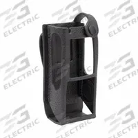 MOTOROLA Leather Case: Fits Motorola, For MOTOTRBO R7 Series, Leather, Belt Loop/Cases, Leather (MPN PMLN8301). Key specifications — Material: Leather; Compatible Radio Brand: Motorola; Manufacturer Part Number: PMLN8301; Compatible Radio Series: MOTOTRBO R7; Product Type: Case with Fixed Belt Loop; Brand: MOTOROLA; Compatible Radio Manufacturer Model Number: AAH06JDN9WA1AN-IS; Compatible Radio Grainger Model Number: 814Y65.