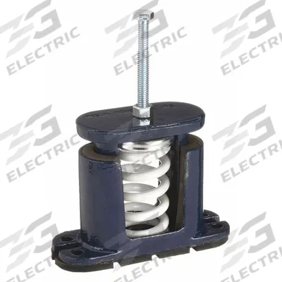 MASON Floor-Mount Vibration Isolator: Spring, 625 lb Capacity, 4 1/2 in Ht, 2 1/8 in Wd - Spring-Style Floor-Mount Vibration Isolators