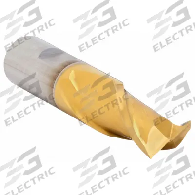 CLEVELAND Keyway End Mill: HSS, TiN Coated, 2 Flute, 3/4" Mill Dia, 1-5/16" LOC - High-Speed Steel Keyway End Mills
