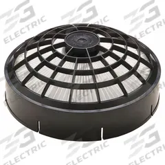 PROTEAM Dome Filter: ProTeam, 105733/107145/107146/107609, HEPA, Dry, Paper/Polypropylene (MPN 106526). Key specifications — Filter Pickup Type: Dry; Filter Material: Polypropylene; Compatible Vacuum Brand: ProTeam; Brand: PROTEAM; Compatible Vacuum Manufacturer Part Number: 107146.