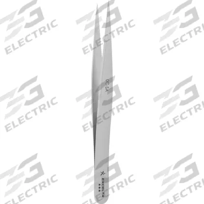 EXCELTA Tweezers: Stainless Steel, Point, Straight Tip - High-Precision Tweezers