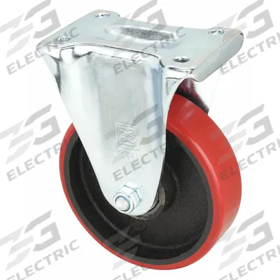 Dayton Rigid Caster: MH33W28608G - Casters & Wheels for Lift Tables & Pallet Positioners