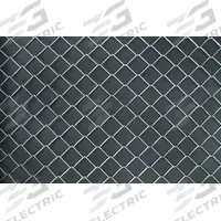 APPROVED VENDOR Chain Link Fabric: Silver, Galvanized, 4 ft Ht, 9 ga Gauge, Chain Link Fabric, Steel (MPN 4LVK8). Key specifications — Color: Silver; Material: Steel.