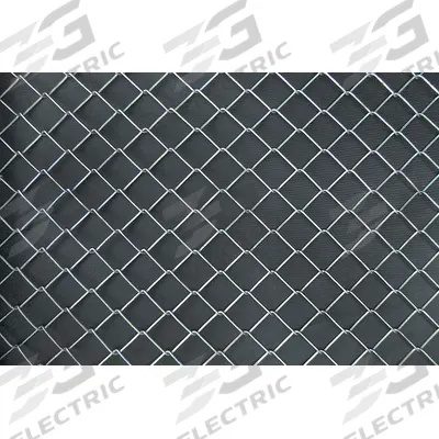 APPROVED VENDOR Chain Link Fabric: Silver, Galvanized, 4 ft Ht, 9 ga Gauge, Chain Link Fabric - Chain Link Fence Fabric
