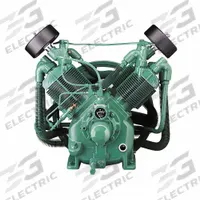 SPEEDAIRE Air Compressor Pump: Pressure Lubricated, 2 Stage, 15 hp, 34.8/49.0 cfm @ 175 psi, 1WD24. Key specifications — attr51096: 34.8/49.0 cfm @ 175 psi; attr51094: Yes; attr51077: 1WD24; attr51080: SPEEDAIRE.