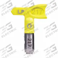 GRACO Airless Spray Gun Tip: Tips for Airless Spray Guns, Airless Spray Gun Tip, 0.017 in Tip Size (MPN LP217). Key specifications — Product Type: Airless Spray Gun Tip; Compatible with Manufacturer Model Number: 246215; Brand: GRACO; Color: Yellow; Compatible with Series: RAC X HandTite Tip Guard; Product Grouping: Tips for Airless Spray Guns.