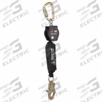 3M DBI-SALA Self-Retracting Lifeline: Steel Snap Hook Anchor, Harness Steel Carabiner, 6 ft Line (MPN 3100562). Key specifications — Brand: 3M DBI-SALA; ANSI SRL Class (2021): Class 1; ANSI SRL Type: SRL; Lifeline Material: Synthetic Fiber; Series: Nano-Lok; Anchorage End Connection Type: Snap Hook; Anchoring Location: Overhead Only.