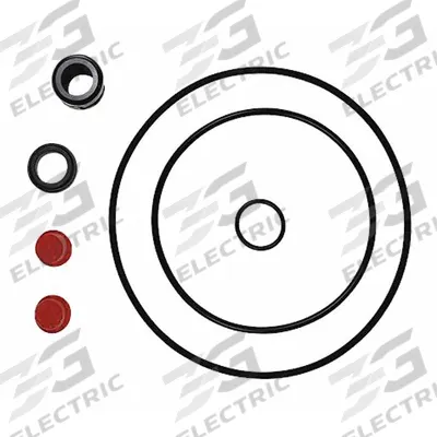 Grundfos Seal Kit: for In-Line Circulating Pumps, Mfr Part # 96409265, For Use With 856AH8 - Seal Kits