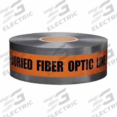 APPROVED VENDOR Detectable Buried Tape: 1,000 ft Tape Lg, Orange - Orange Cable Line Underground Marking Tape