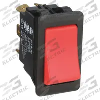 APPROVED VENDOR Rocker Switch: Series HY60, 2 Positions, DPDT, On/Momentary On, 2 hp (MPN 2LNJ3). Key specifications — Brand: APPROVED VENDOR.