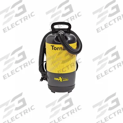 PAC-VAC Backpack Vacuum: 120 cfm Air Flow, 13 lb Wt, 70 dB Sound Level - Corded Backpack Vacuums
