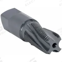 OSG Pipe and Conduit Thread Tap: 3/8"-18 NPTF, 4 Flute, Black Oxide High Speed Steel (MPN 1251801)