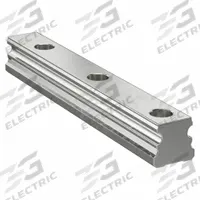 Guide Rail: 25, 1,300 mm Overall Lg, 25 mm Overall Wd, 21.8 mm Overall Ht, Aluminum (MPN A25-1300mm). Key specifications — Brand: NB; Size: 25; Nominal Rail Size: 25.