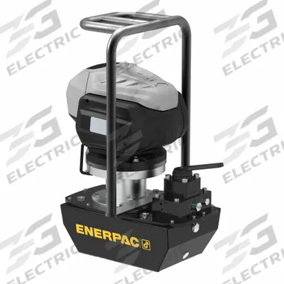 ENERPAC Electric Pump: 10,000 psi Max. Op Pressure, 32 cu in/min Max. Flow Rate - Corded High-Power Portable Electric Hydraulic Pump Units